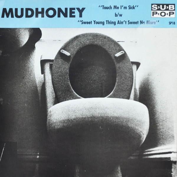 Mudhoney 45 Touch Me I´m Sick 1988 Dark レッド / Vinyl VG++ 海外 即決-