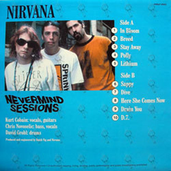 洋楽 Nirvana Nevermind Sessions CD Nirvana – Nevermind Sessions – CD (Unofficial Release