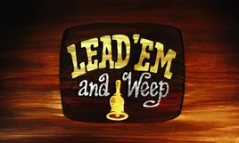 Lead 'Em and Weep card