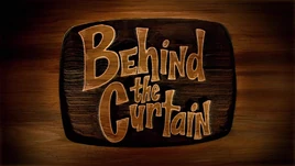 Behind the Curtain title