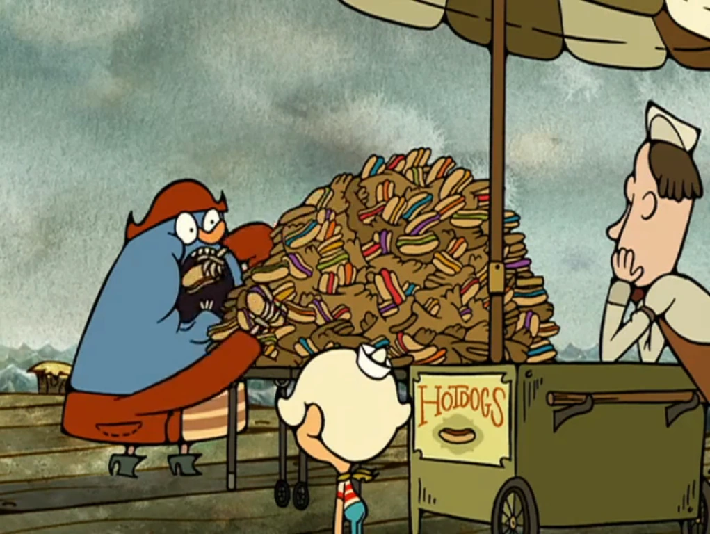 Candy Coated Hot Dog Flapjack Wiki Harbor Fandom