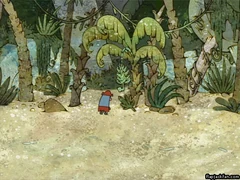 The shore of Mechanical Genie Island