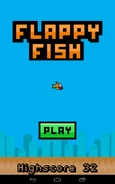 Flappyfish.png (57 KB) Main Menu of Flappy Fish