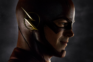 Primer vistazo a Grant Gustin como The Flash.