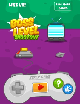 Boss Level Shootout Menu