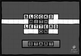 Blocks With Letters On