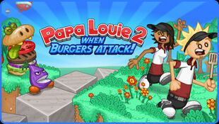 Lets Play Papa Louie 2: When Burgers Attack Part 1 