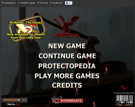 Protector Title Screen