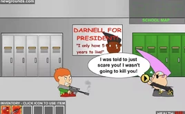 Pico confronting Cyclops