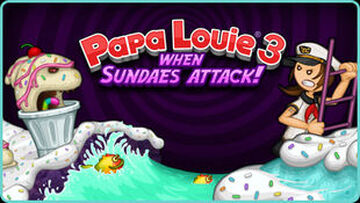 Papa Louie 3: When Sundaes Attack - Play Papa Louie 3: When Sundaes Attack  at Friv EZ