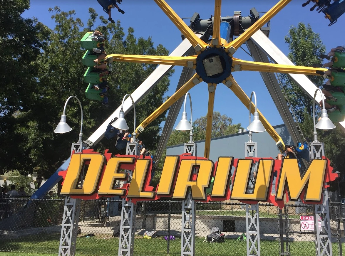 Delirium (California's Great America) Flat Ride Wiki Fandom