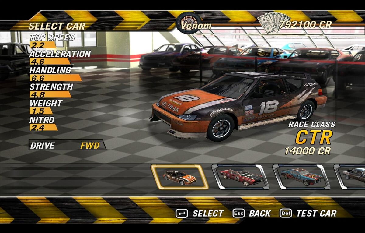 Флатаут 2 как поменять разрешение экрана CTR Flatoutgame Wiki Fandom