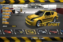 Squeaky Robot Sport in Flatout 2.