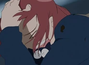 Mamimi begging Tasuku to save her.