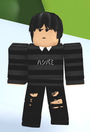 emo emoboy black roblox sticker by @robloxcharacterssss