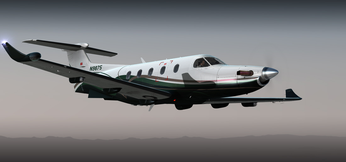 PILATUS PC-12 - Frasca Flight Simulation