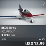FS2020-Marketplace-Aircraft-Bede BD-5J-Azurpoly