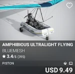 FS2020-Marketplace-Aircraft-Amphibious Ultralight-BlueMesh