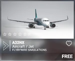 FS2020-Marketplace-Aircraft-Airbus A32NX-FlyByWire