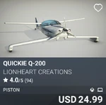 FS2020-Marketplace-Aircraft-QAC Quickie Q200-Lionheart