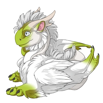 Chartreuse Points on a hatchling Tundra