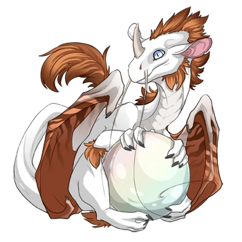 Caramel Safari on a hatchling Pearlcatcher