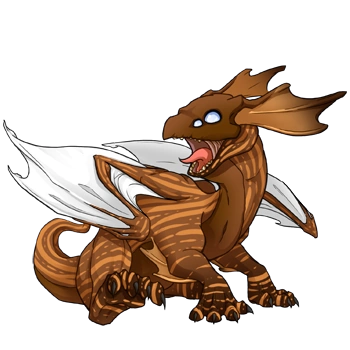 Ginger Tapir on a hatchling Mirror