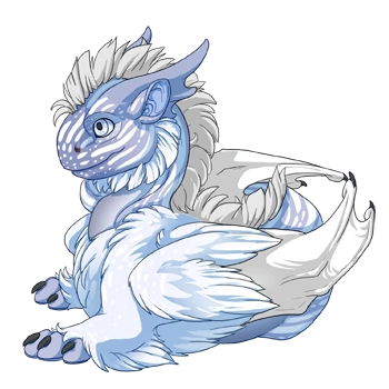 Ice Tapir on a hatchling Tundra