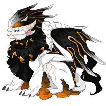 Saffron Sarcophagus on a female Obelisk