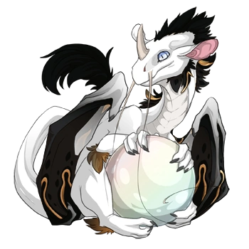 Buttercup Sarcophagus on a hatchling Pearlcatcher