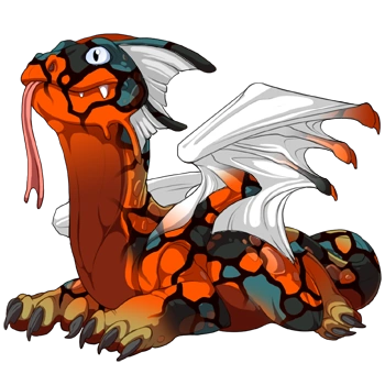 Carrot Mosaic on a hatchling Bogsneak