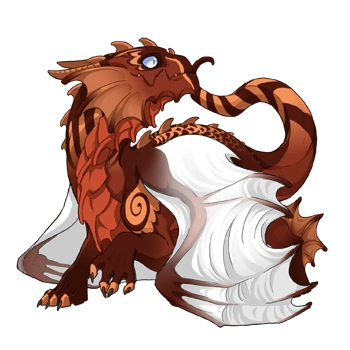 Rust Cherub on a hatchling Guardian