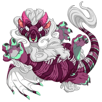 Mauve Lionfish on a hatchling Obelisk