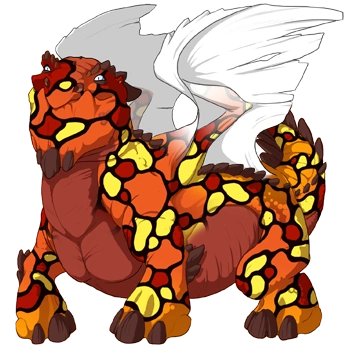 Fire Mosaic on a male Snapper