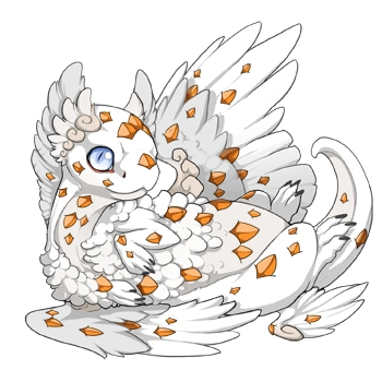 Sunshine Keel on a hatchling Coatl