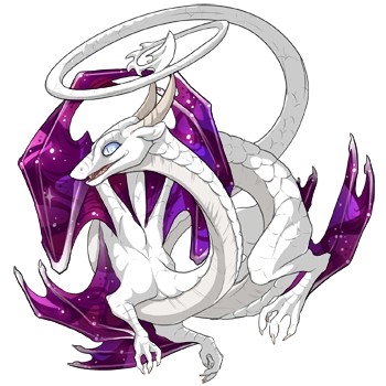 Fuchsia Constellation on a female Spiral