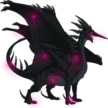 Fuchsia Firefly on a male Ridgeback