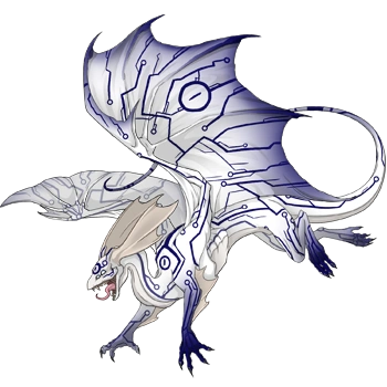 Sapphire Circuit on a female Mirror