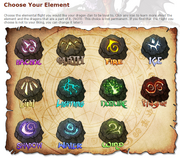 Choose element