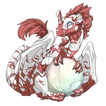 Coral Crackle on a hatchling Pearlcatcher