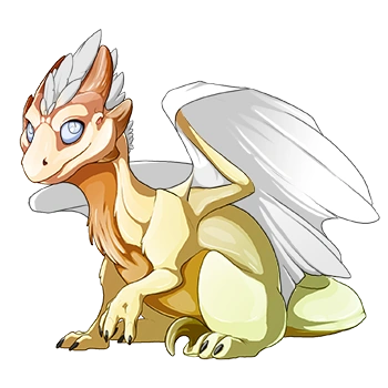 Flaxen Iridescent on a hatchling Wildclaw