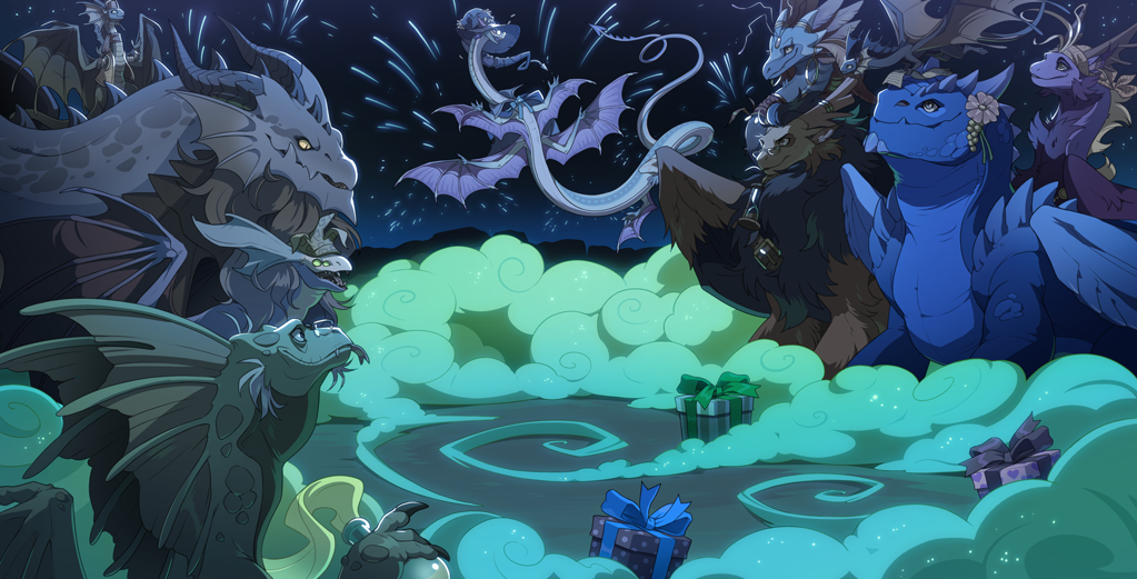 Scene 8th Anniversary Flight Rising Wiki Fandom Latest