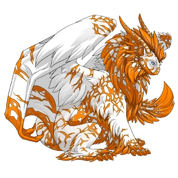 Saffron Crackle on a male Tundra