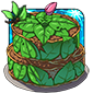 1st Anniversary Leaf Cake