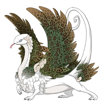 Camo Rosette on a female Coatl