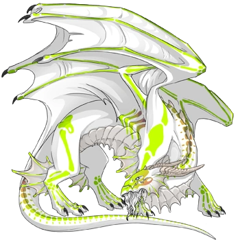 Radioactive Ghost on a male Guardian