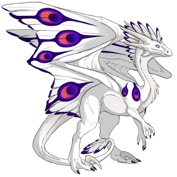 Grape Peacock on a female Wildclaw