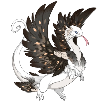 Coal Blaze on a male Coatl