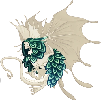 Green Sea Slug Cloak | Flight Rising Wiki | Fandom