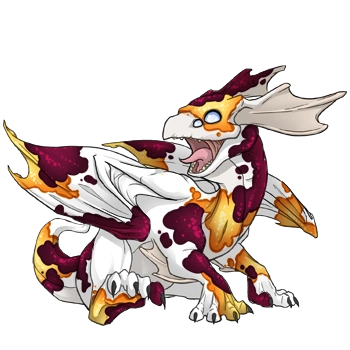 Wine Koi on a hatchling Mirror